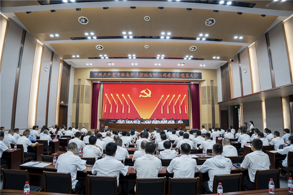 中国共产党安徽省华力控股有限公司委员会成立