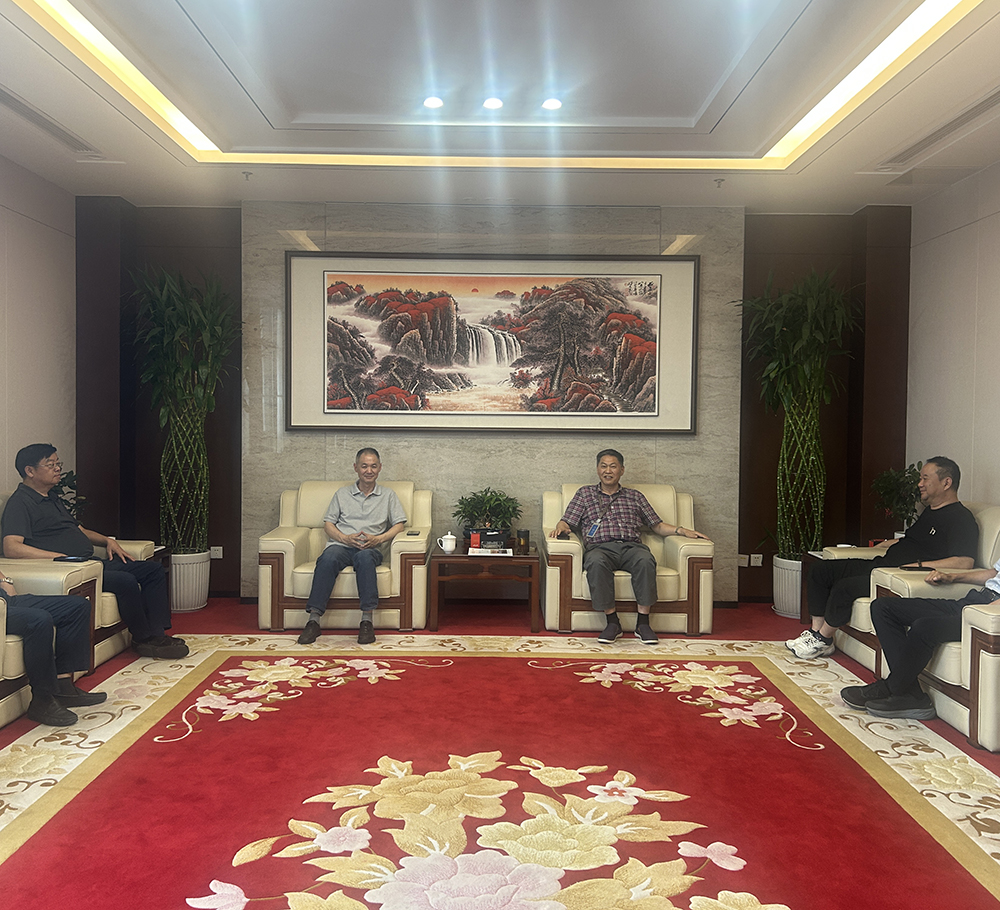 寰星电子董事长于涛来中安华力考察交流