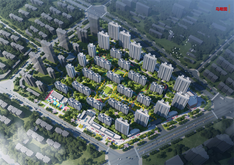 舒城华益·珺悦府一期工程主体结构顺利封顶