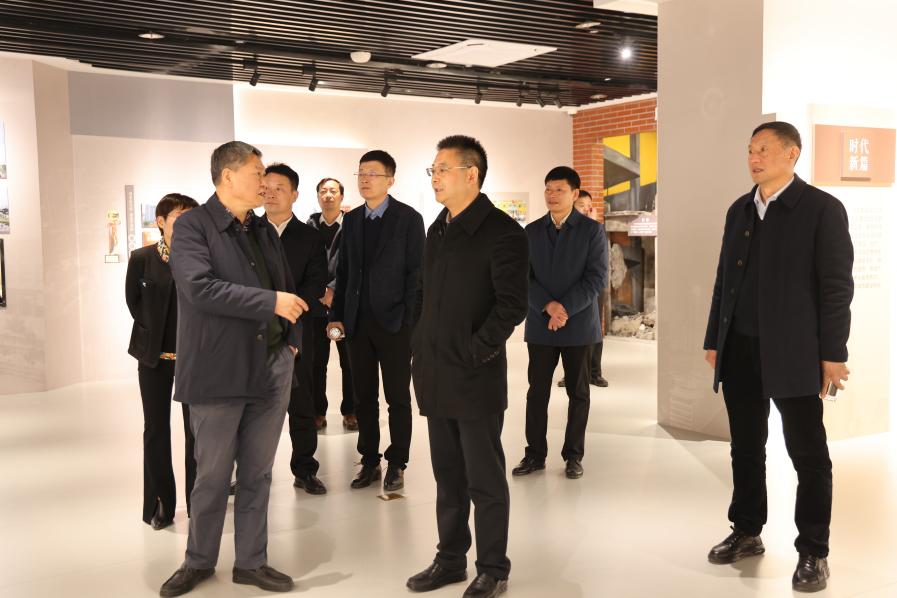 淮北市委常委、濉溪县委书记黄韡 来华力指导调研