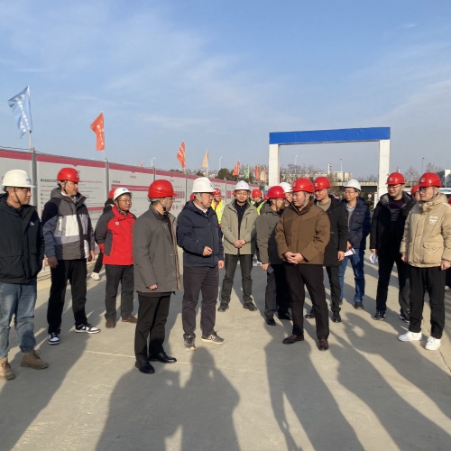 开工大吉！合肥市庐阳区领导带队督导三所学校项目节后复工复产