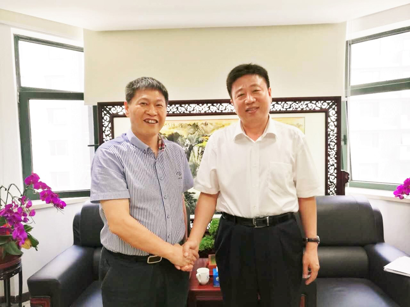 华力控股董事长常前仓赴京考察中土集团